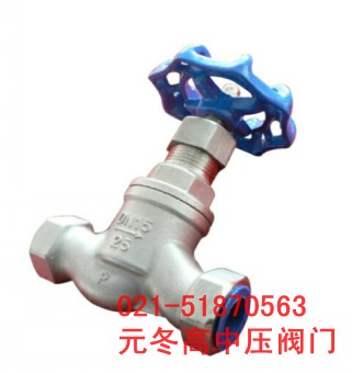 j11w不锈钢丝口截止阀