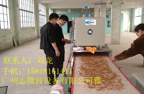 鱼干、虾干微波混合烘干烘烤设备