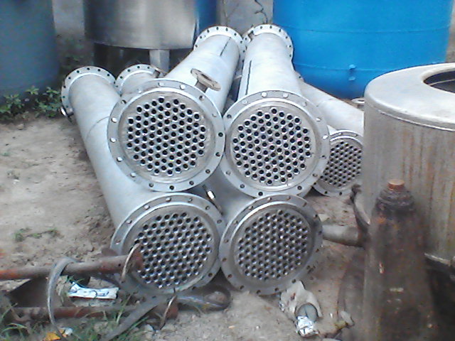 转让全新全不锈钢列管冷凝器